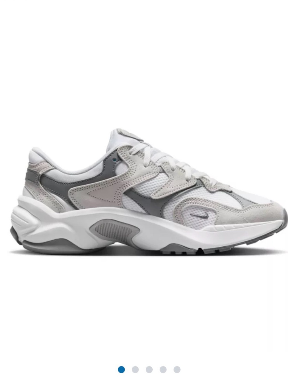 Nike Women's AL8 Sneakers in Light Gray and White